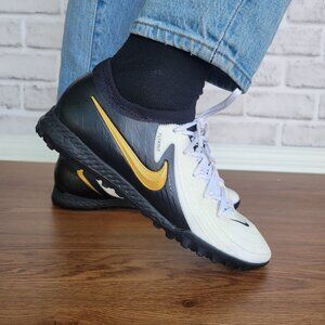 ✨Nike Phantom GX 2 Pro Turf Low Sz 6.5 Men's Soccer Shoes Black White FJ2583-100
